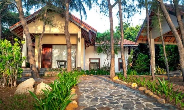 Luxury wilderness resort accommodation and amenities